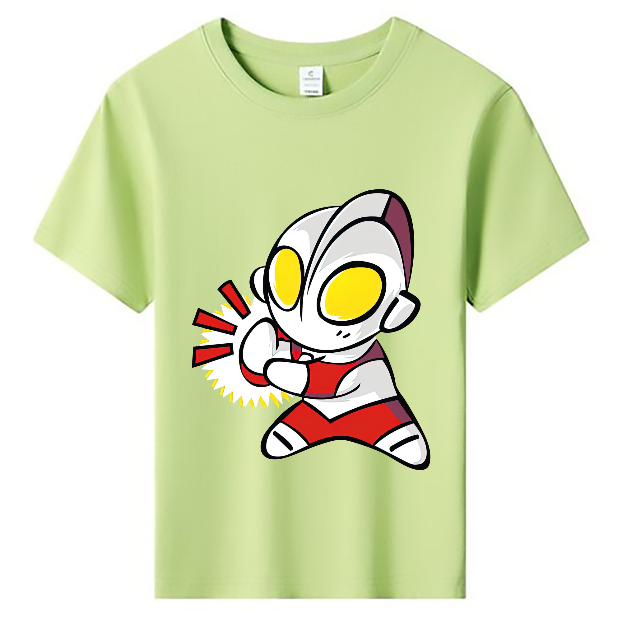 （画像用） ウルトラマン Ultraman 綿100％キッズTシャツ（フロントプリント）